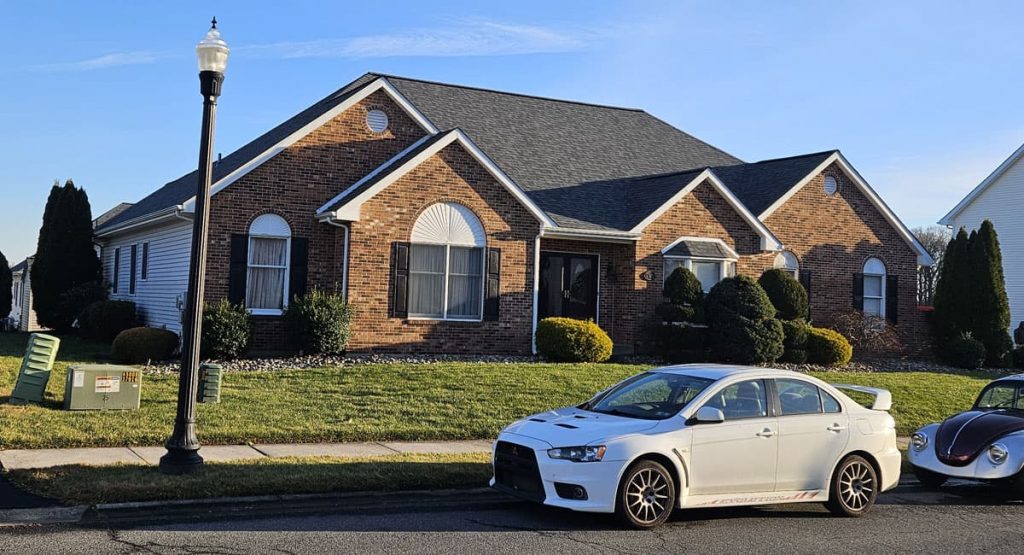 New Estate Gray colored roof in Bear, DE