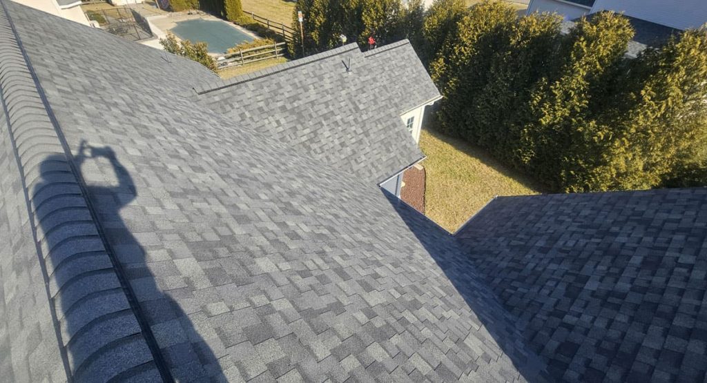 New Estate Grey colored roof in Bear, DE