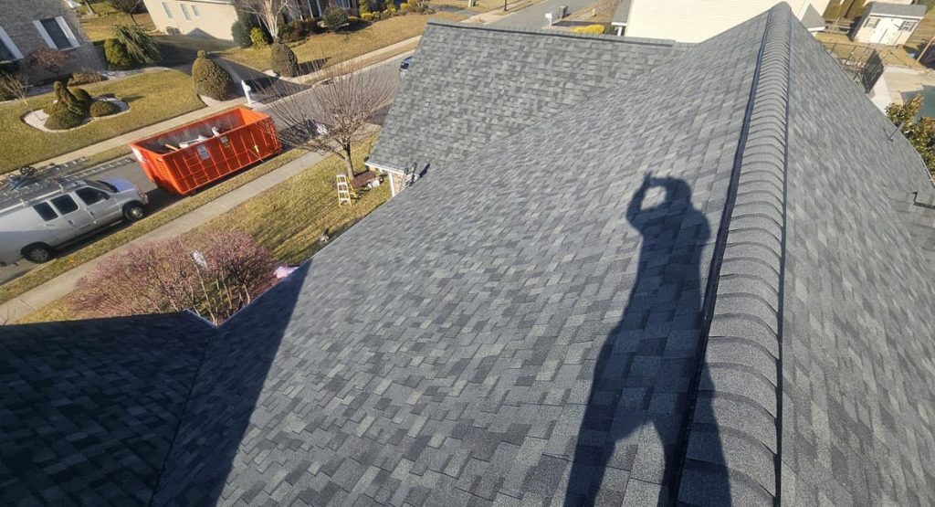 New Estate Grey colored roof in Bear, DE