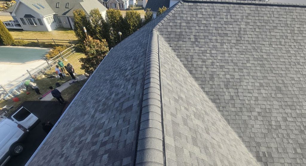 New Estate Grey colored roof in Bear, DE