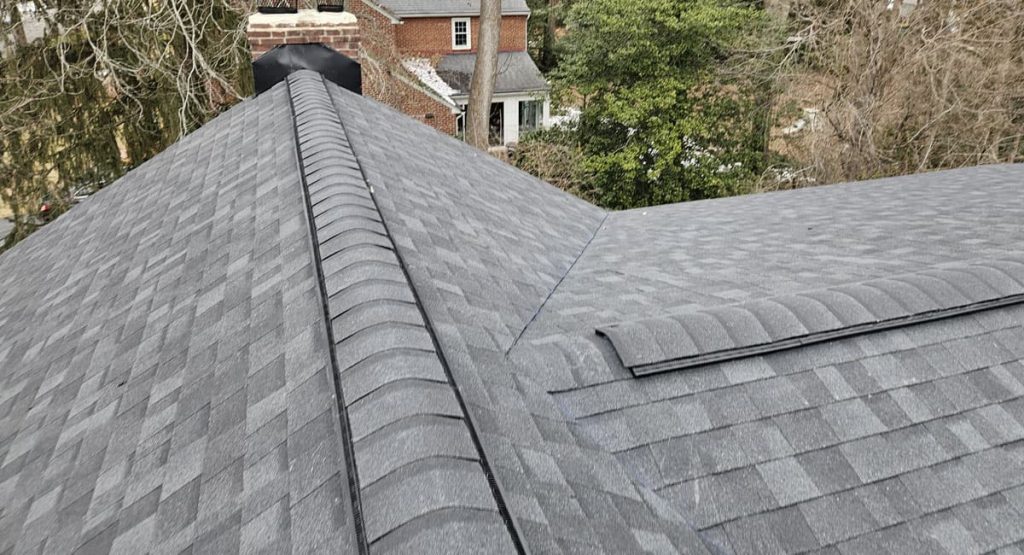 New Onyx Black colored roof in Wilmington, DE