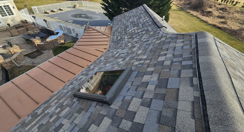 New Sand Dune colored roof in Wilmington, DE