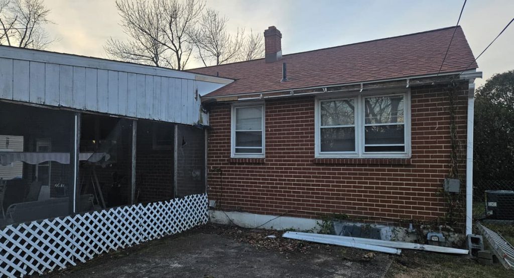 New Terra Cotta colored roof in New Castle, DE