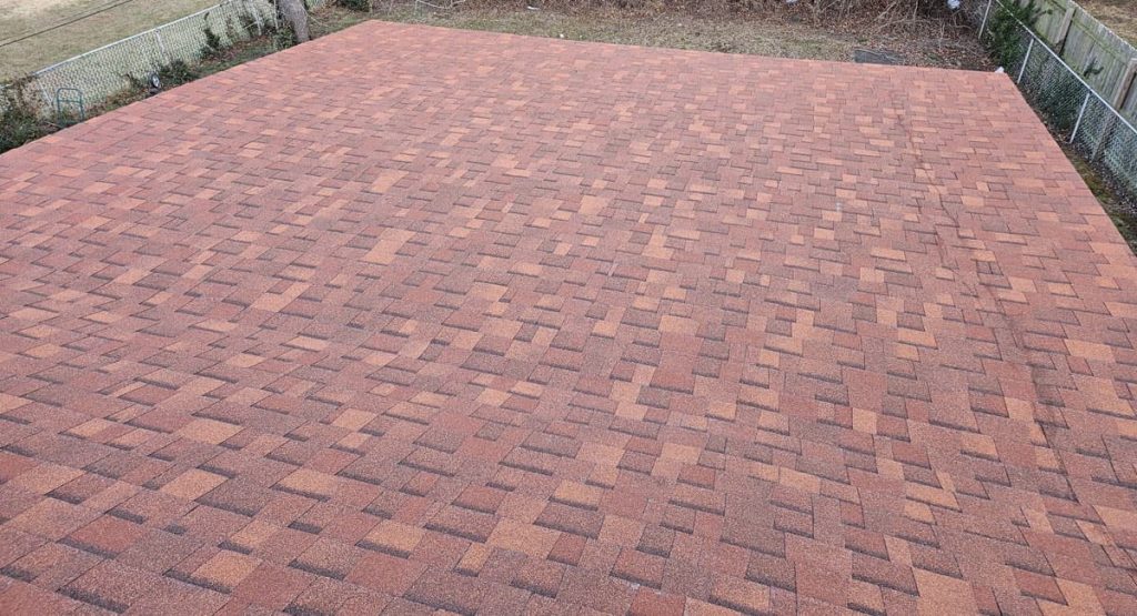 New Terra Cotta colored roof in New Castle, DE