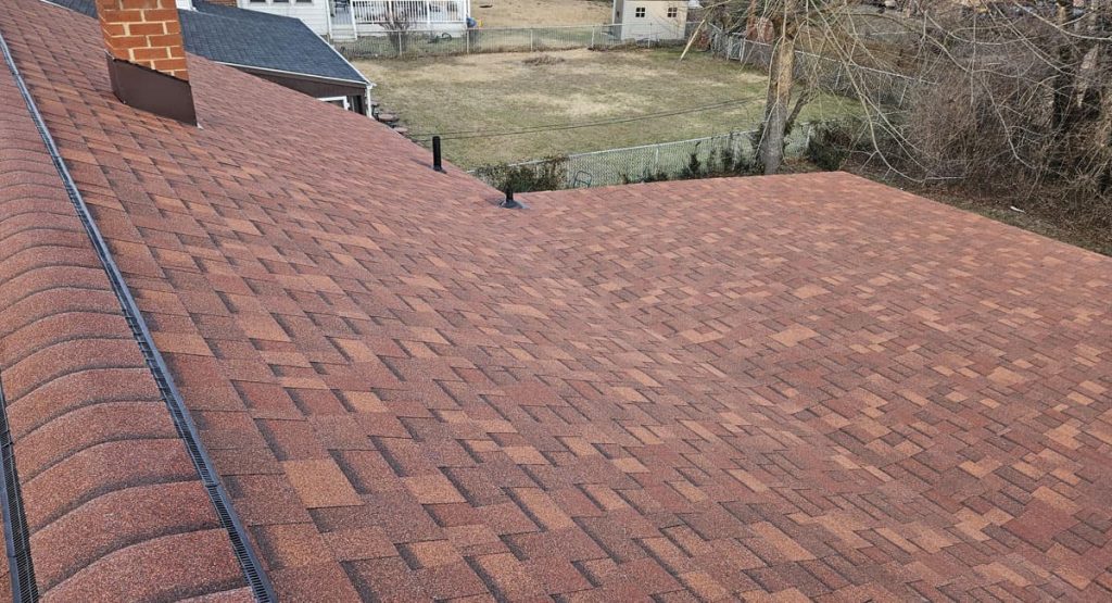 New Terra Cotta colored roof in New Castle, DE