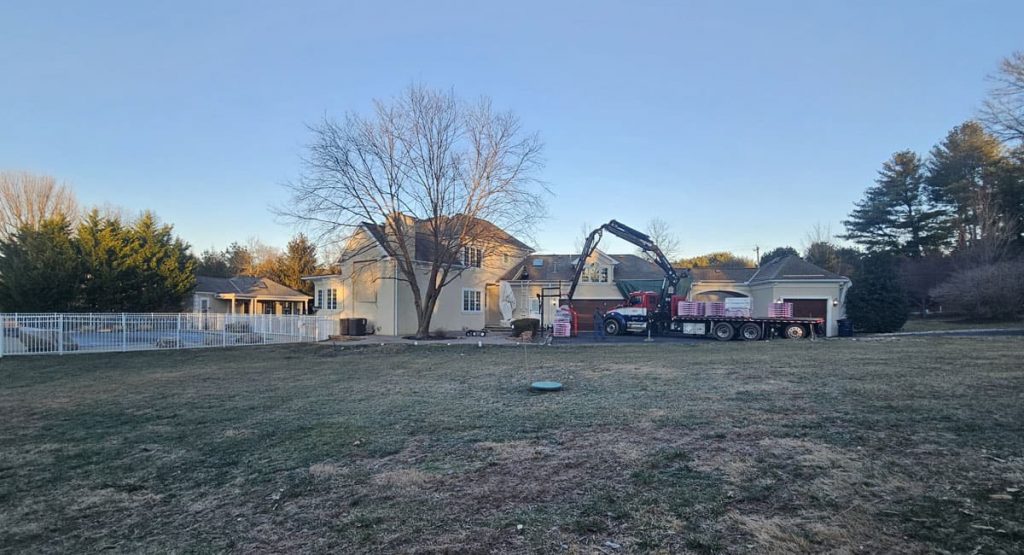 Tearing off old roof in Wilmington, DE