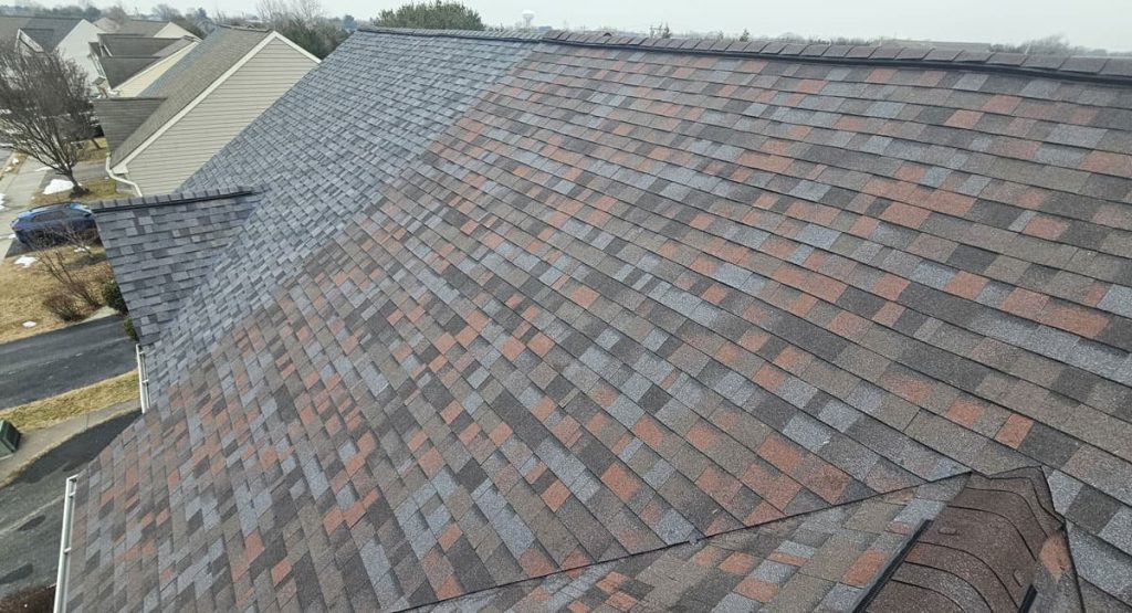 New Midnight Plum colored roof in Middletown, DE