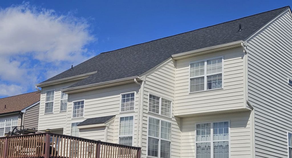 New Black Sable colored roof in Middletown, DE