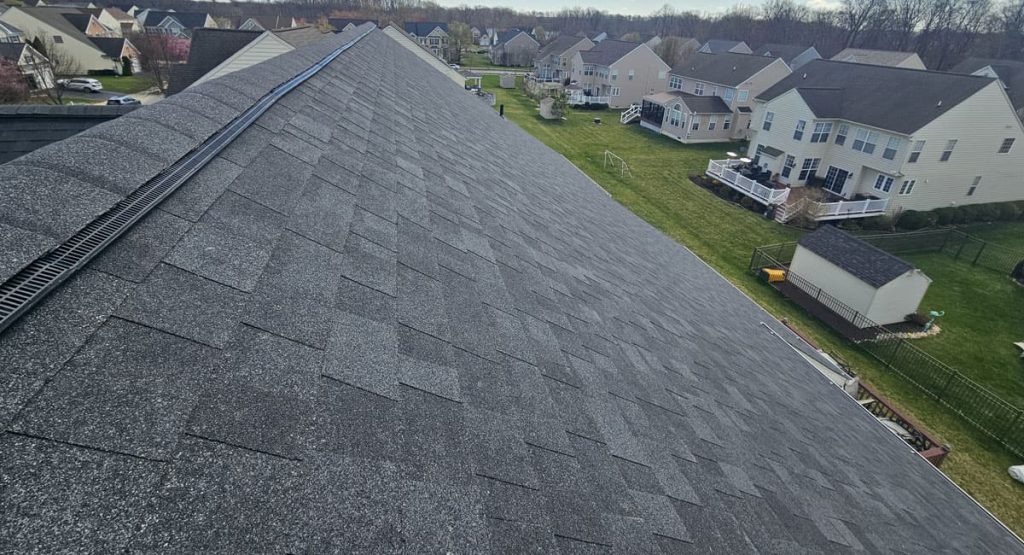 New Black Sable colored roof in Middletown, DE