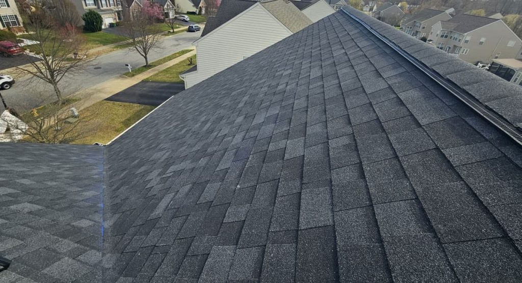 New Black Sable colored roof in Middletown, DE