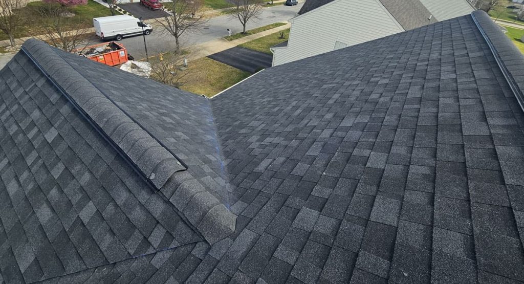 New Black Sable colored roof in Middletown, DE