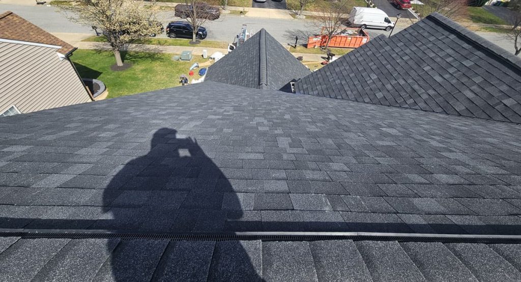 New Black Sable colored roof in Middletown, DE