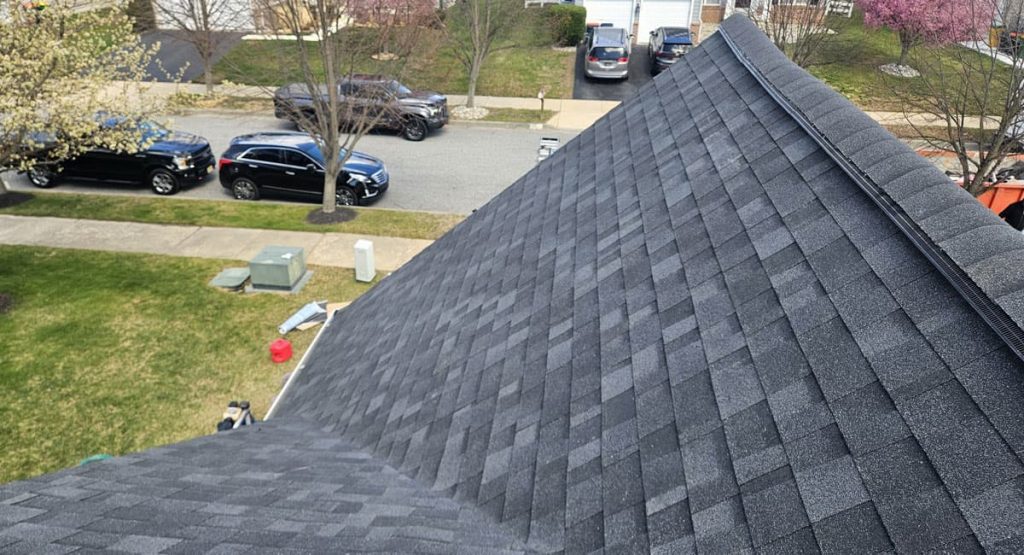 New Black Sable colored roof in Middletown, DE
