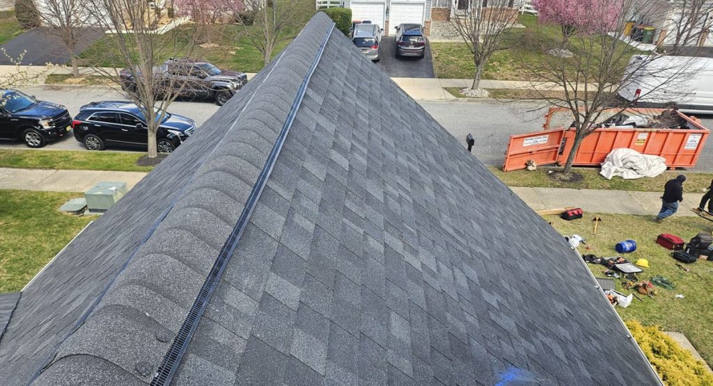 New Black Sable colored roof in Middletown, DE