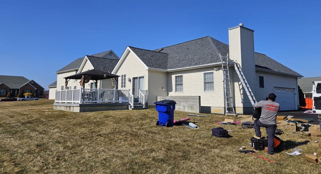 New Estate Grey colored roof in Bear, DE
