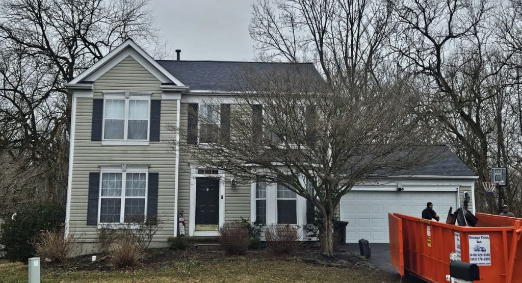 New Estate Grey colored roof in Middletown, DE