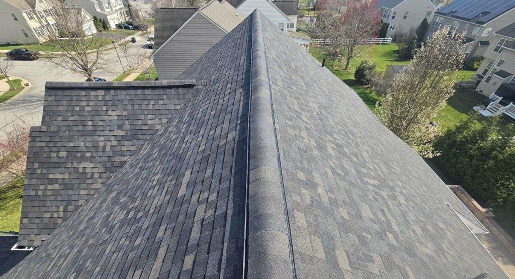 New Black Sable colored roof in Middletown, DE