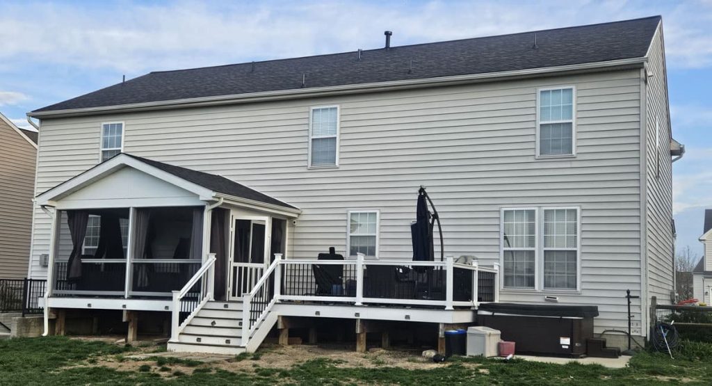 New Black Sable colored roof in Middletown, DE