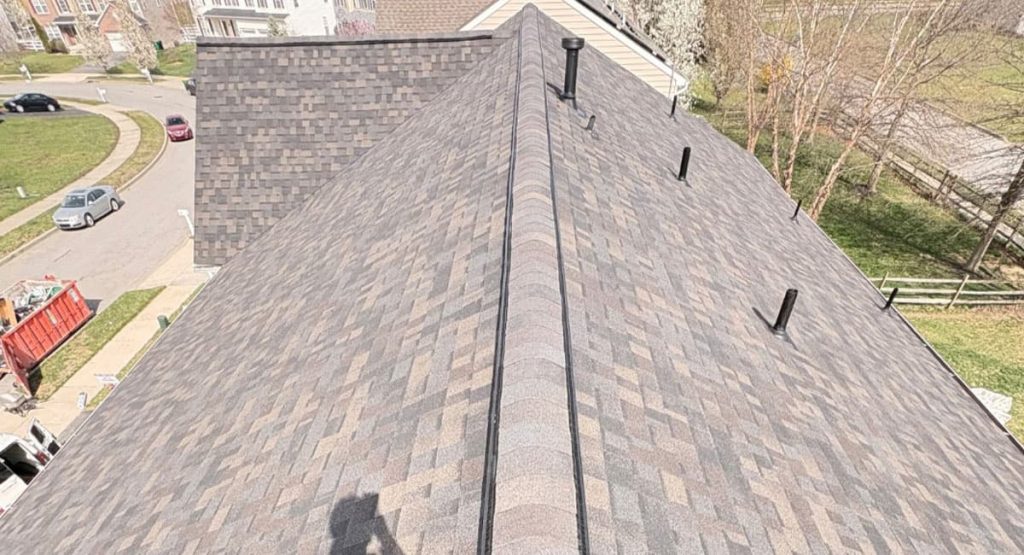 New Black Sable colored roof in Middletown, DE