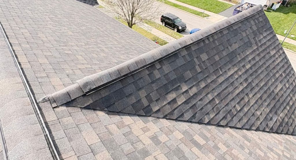 New Black Sable colored roof in Middletown, DE