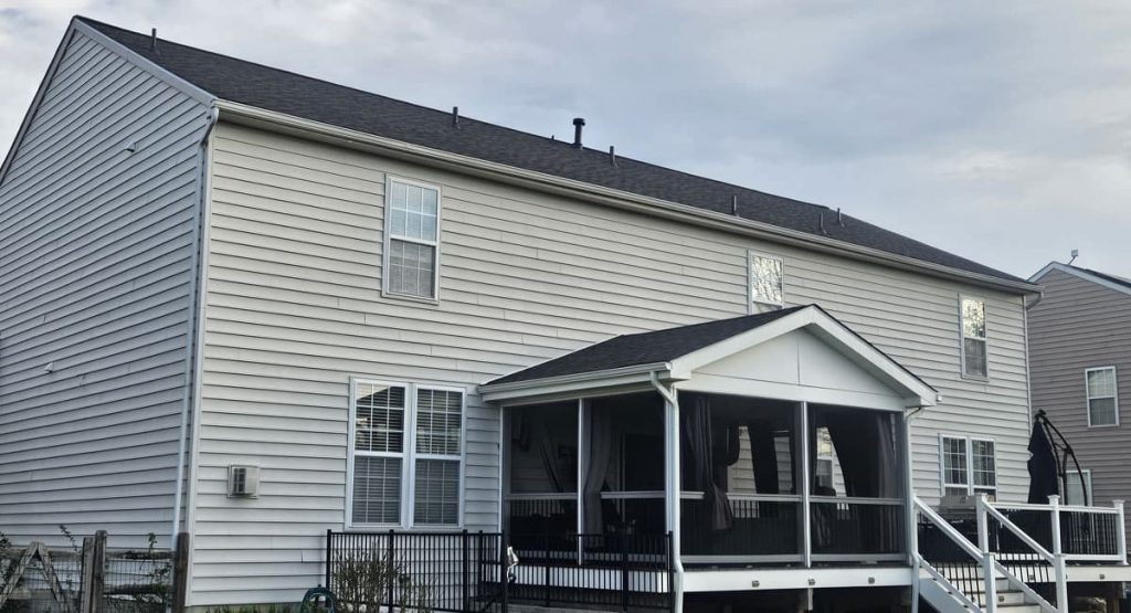 New Black Sable colored roof in Middletown, DE