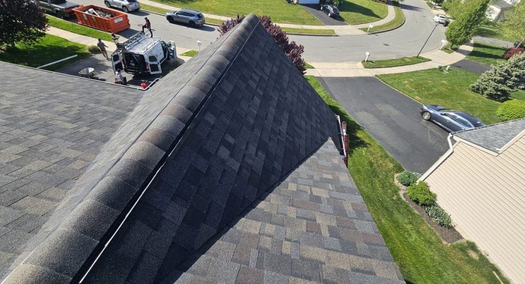 New Black Sable colored roof in Middletown, DE