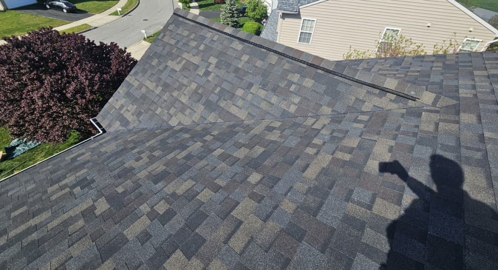 New Black Sable colored roof in Middletown, DE