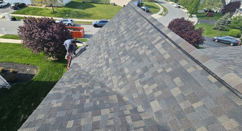 New Black Sable colored roof in Middletown, DE
