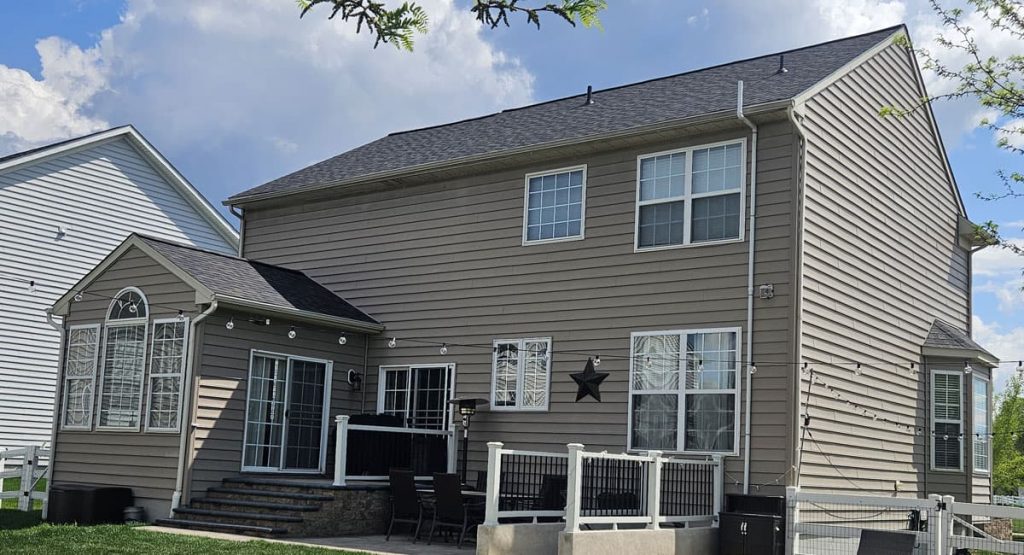 New Black Sable colored roof in Middletown, DE