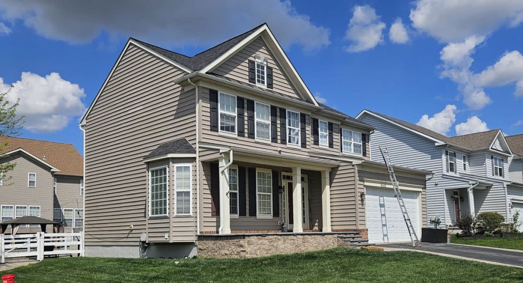 New Black Sable colored roof in Middletown, DE
