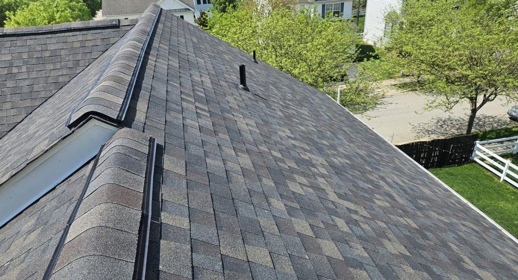 New Black Sable colored roof in Middletown, DE