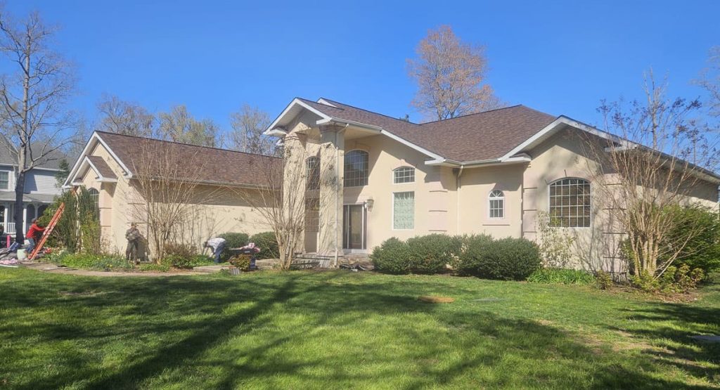 New Brownwood colored roof in Milton, DE