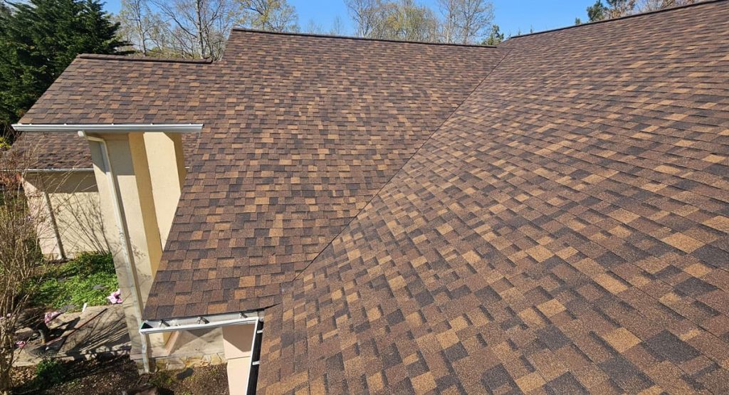 New Brownwood colored roof in Milton, DE