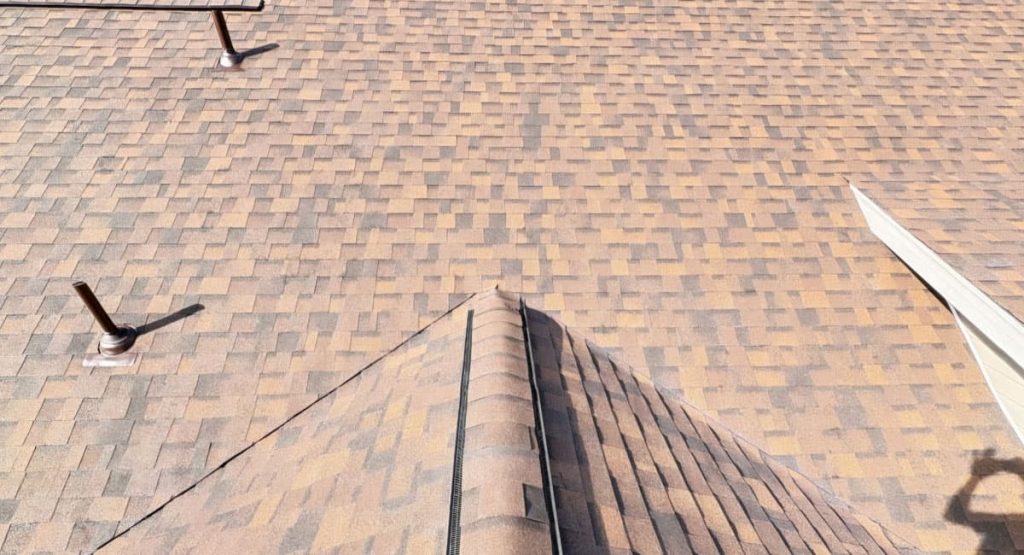 New Brownwood colored roof in Greenwood, DE