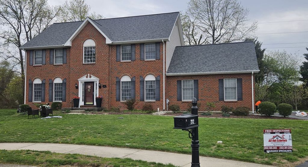New Estate Gray colored roof in Bear, DE