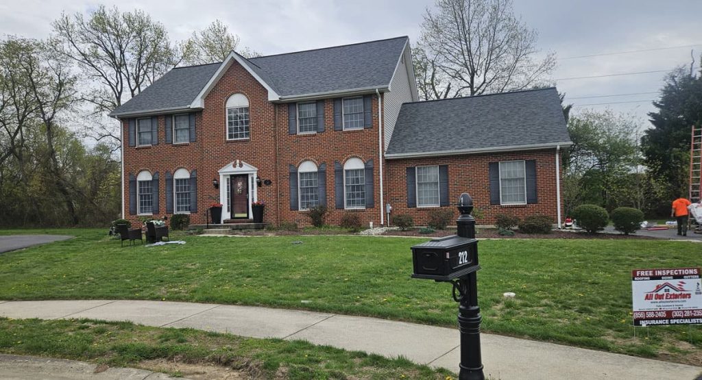 New Estate Gray colored roof in Bear, DE