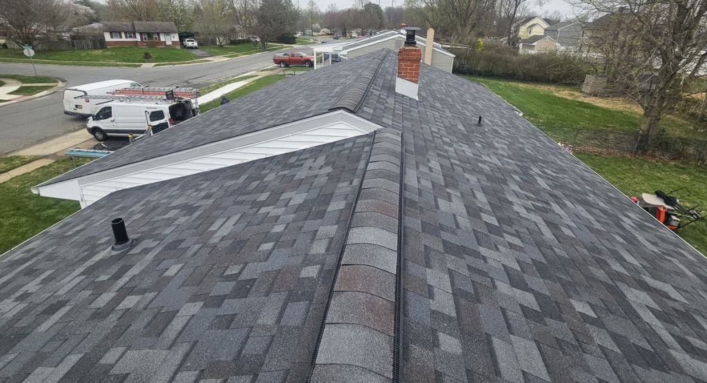 New Grey Tweed colored roof in Middletown, DE