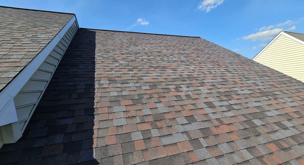 New Merlot colored roof in Middletown, DE