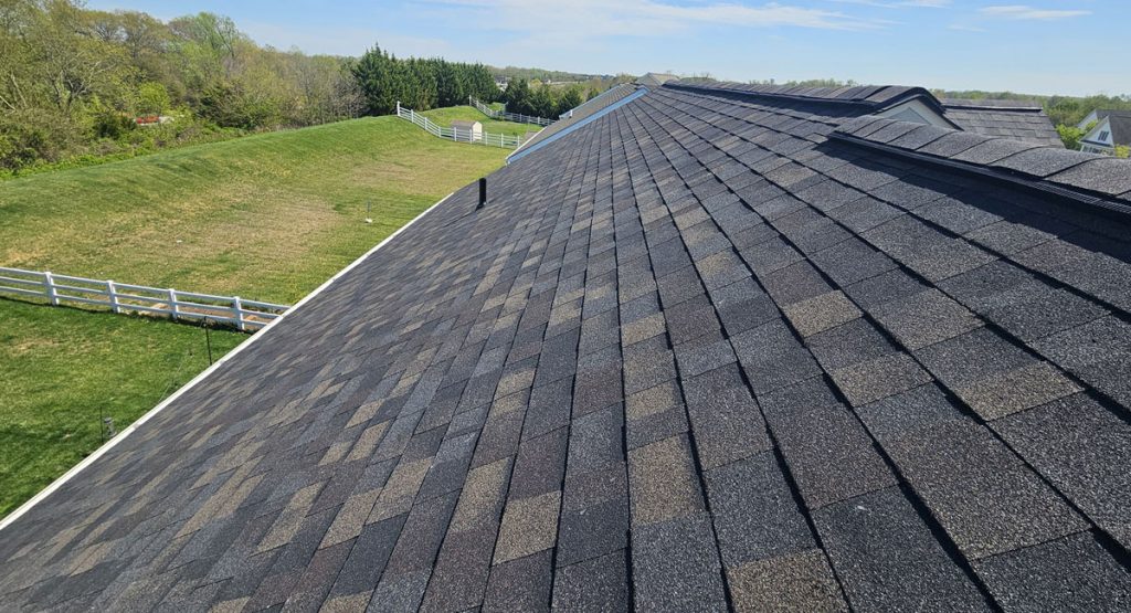 New Black Onyx colored roof in Middletown, DE