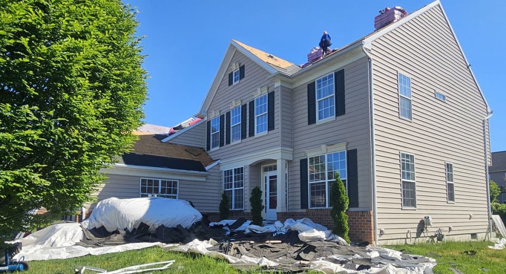 Installing a new roof in Middletown, DE