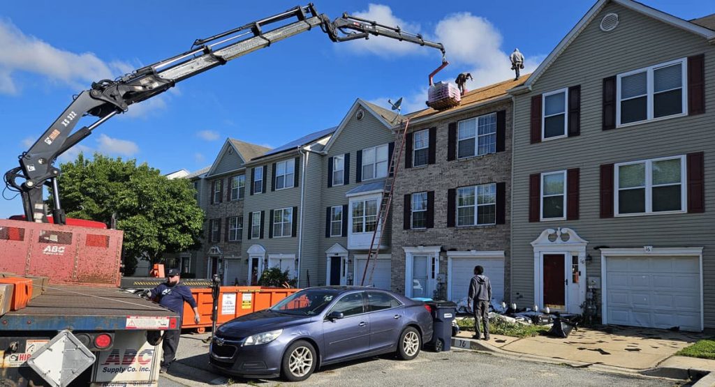 Installing a new roof in Newark, DE