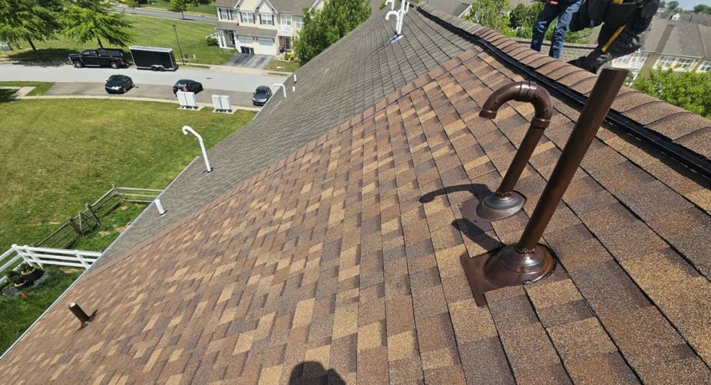 New Desert Rose colored roof in Middletown, DE