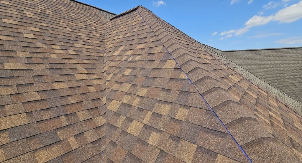 New Desert Rose colored roof in Middletown, DE