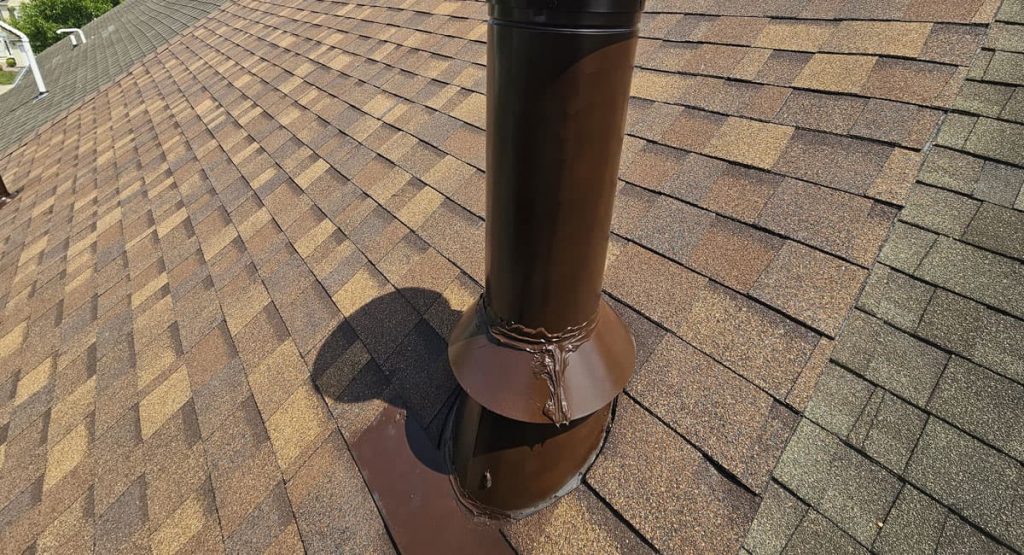 New Desert Rose colored roof in Middletown, DE
