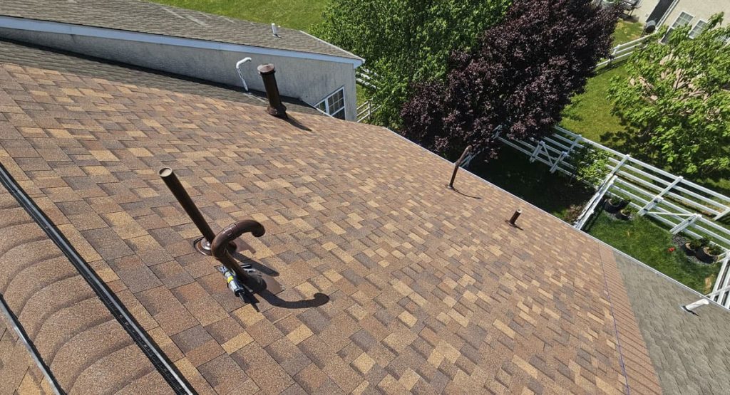 New Desert Rose colored roof in Middletown, DE