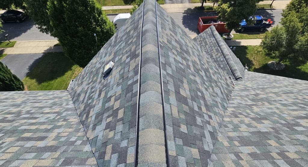 New Evergreen Mist colored roof in Middletown, DE