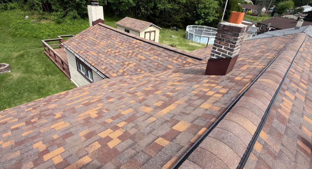 New Sedona Canyon colored roof in Aston, PA