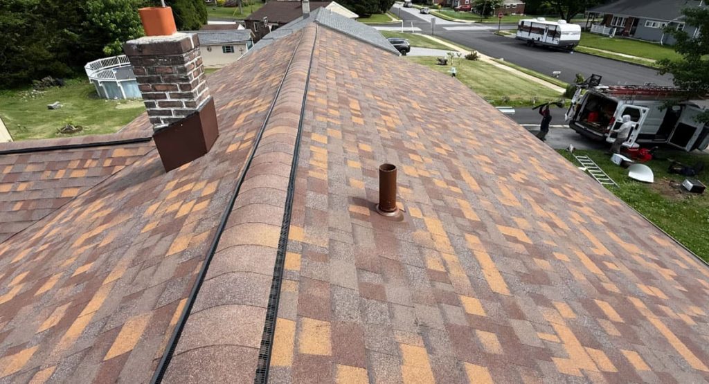 New Sedona Canyon colored roof in Aston, PA
