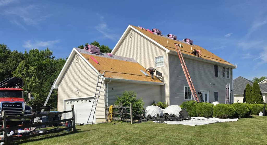 Installing a New roof in Bear, DE