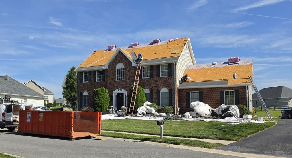 Installing a New roof in Bear, DE